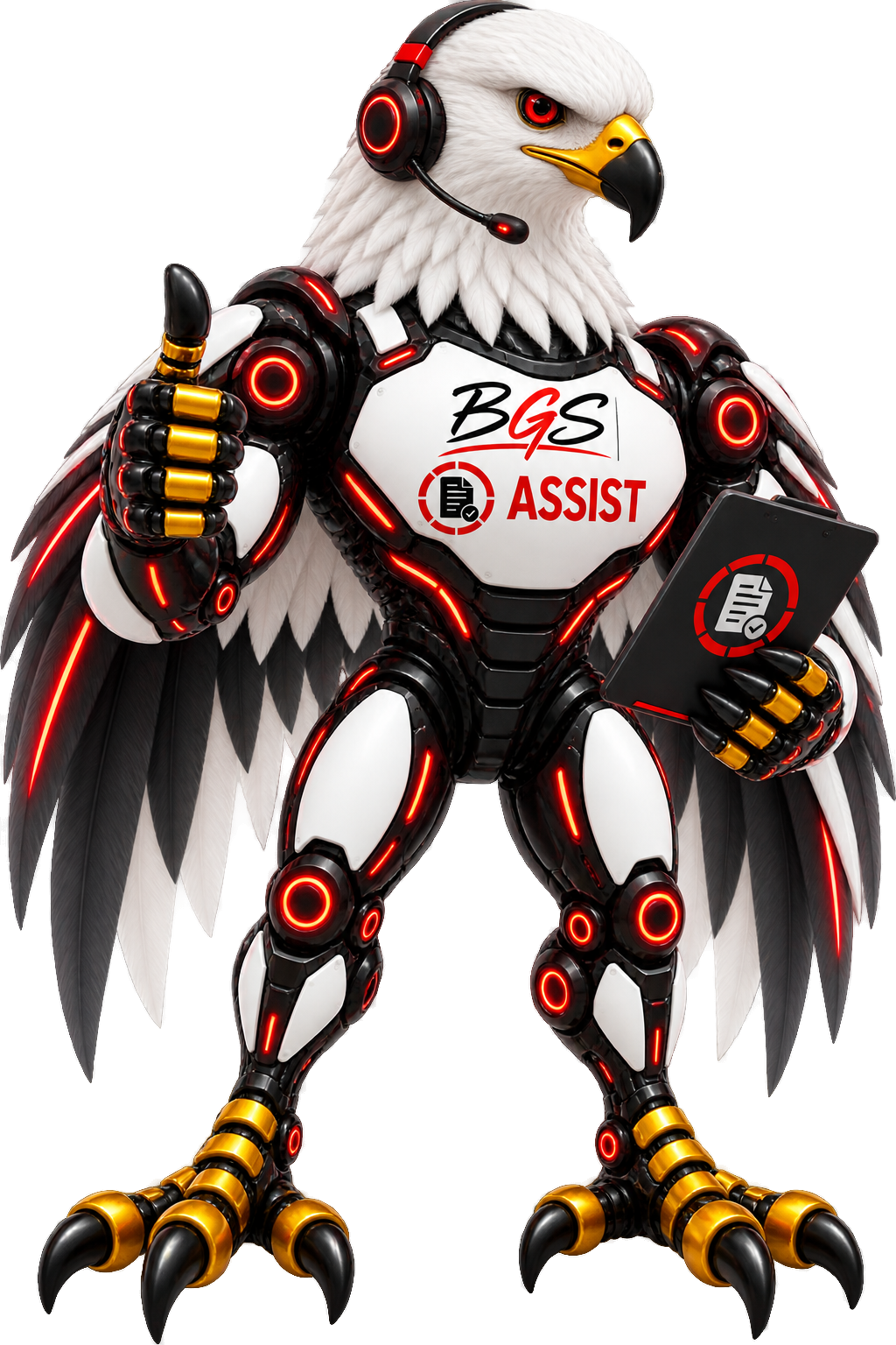 Mascotte BGS Assist